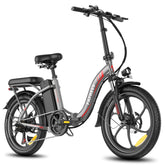 Electric Bike FAFREES F20+ - Motor 250W Battery 36V20Ah 20 Inch wheels Wheels Mechanical Disc Brake - Gray